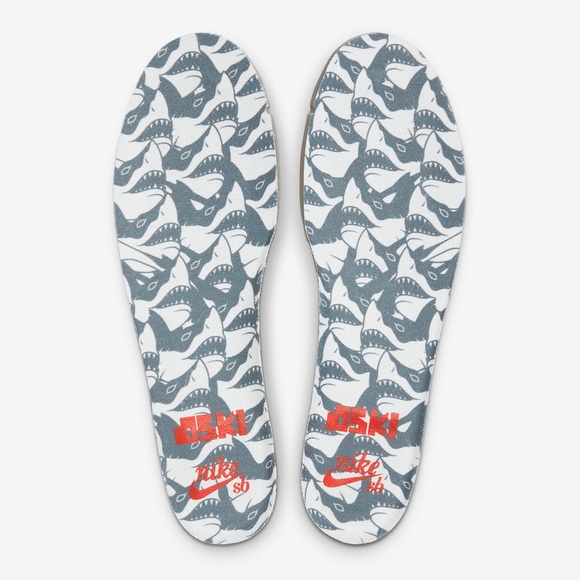 Nike SB Dunk High ISO Orange Label Oski Great White Shark DC8908 105 - Picture 10 of 11